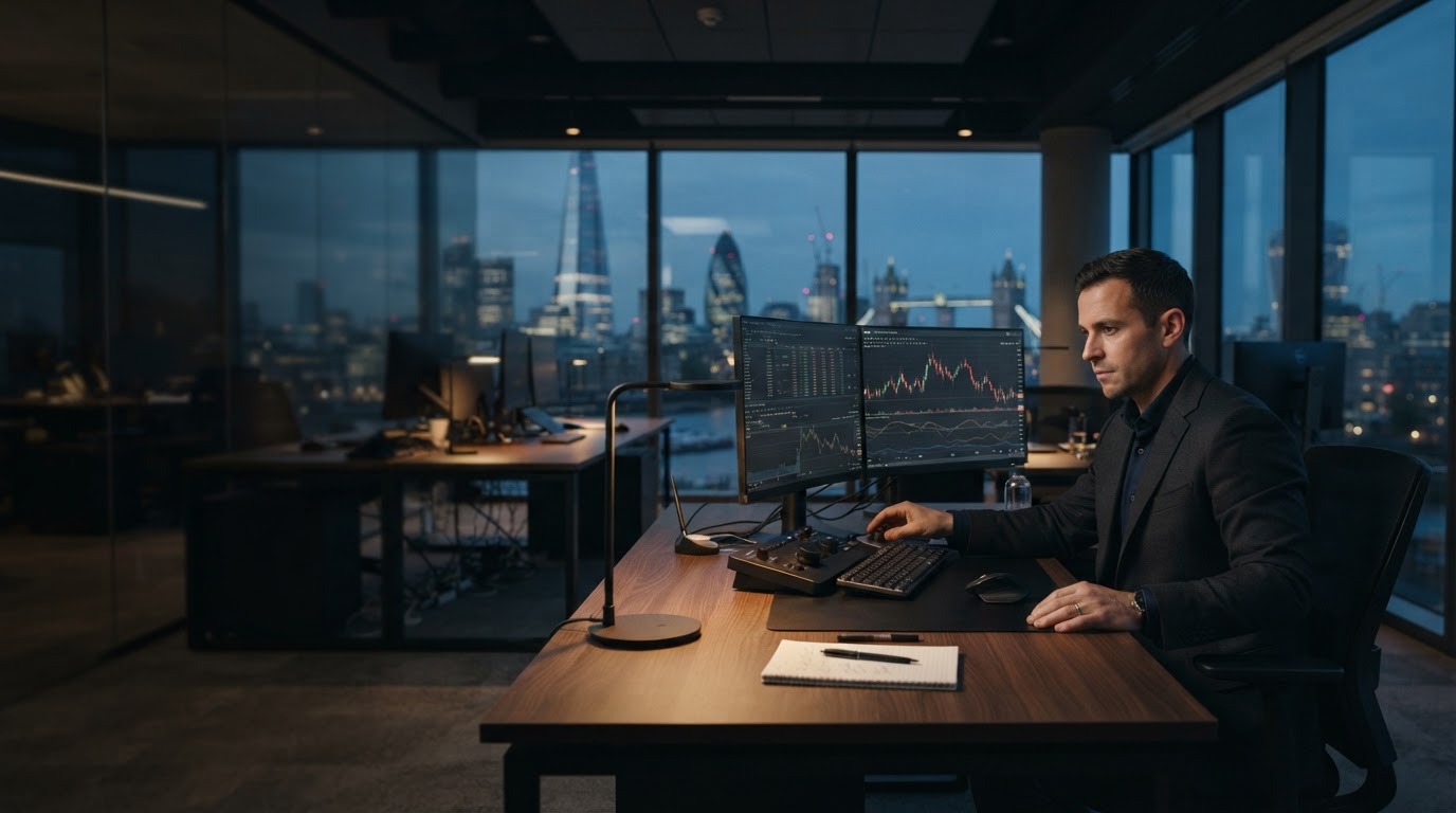 Primex Trading data analysis dashboard visualising market signal processing